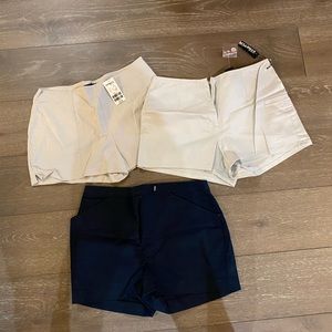 Lot of 3 New Shorts - Express